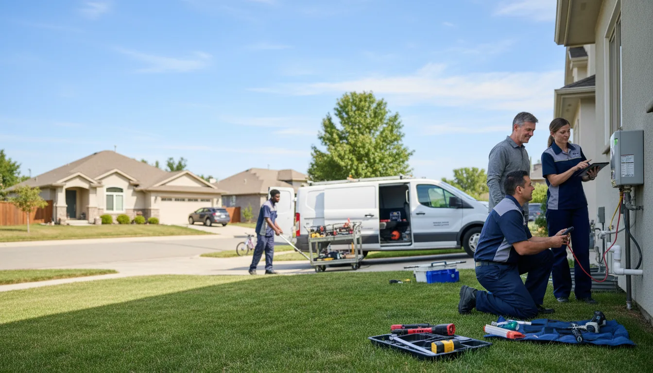 Tankless water heater service in Calhoun, IL